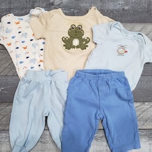 Boys 3/6M mix and match set